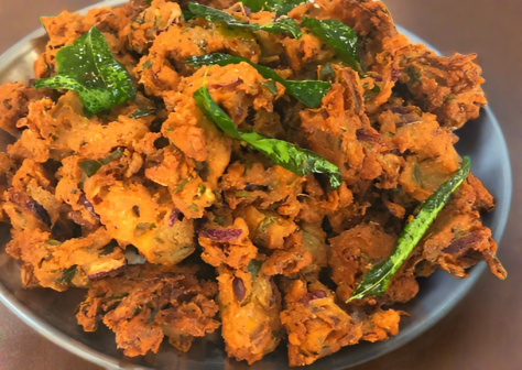 Foxtail Millet Pakodi ( కొర్ర పకోడీ)